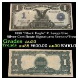 1899 $1 large size Silver Certificate "Black Eagle