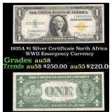 1935A $1 Silver Certificate North Africa WWII Emer