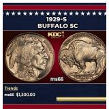 1929-s Buffalo Nickel 5c ms66 SEGS