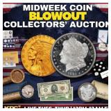 Midweek Coin BLOWOUT Collector Coin Auction 29FP