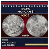 1902-o Morgan Dollar $1 ms66+ SEGS