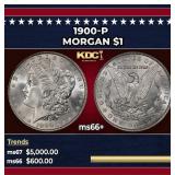 1900-p Morgan Dollar $1 ms66+ SEGS
