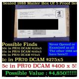 Original sealed box 5- 1988 United States Mint Pro