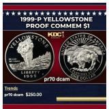 1999-P Yellowstone Proof Modern Commem Dollar $1 p