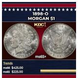 1898-o Morgan Dollar $1 Grades ms65+