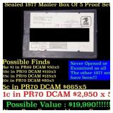 Original sealed box 5- 1977 United States Mint Pro