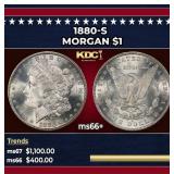 1880-s Morgan Dollar $1 ms66+ SEGS