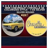 1969 Chevrolet Chevelle SS Colorized Style - 1 oz