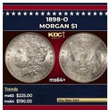 1898-o Morgan Dollar $1 Grades ms64+