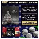 2006 U.S. Mint American Legacy Collection Set 12 C