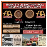 Lincoln Wheat Cent 1c Mixed Roll Orig Brandt McDon