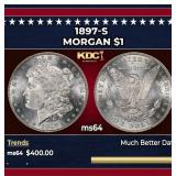 1897-s Morgan Dollar $1 Grades ms64