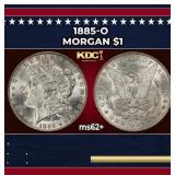 1885-o Morgan Dollar $1 Grades ms62+