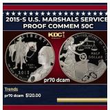 2015-s U.S. Marshals Service Proof Modern Commem H