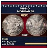 1883-o Morgan Dollar $1 ms66+ SEGS
