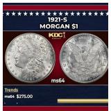 1921-s Morgan Dollar $1 Grades ms64