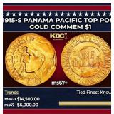 1915-s Panama Pacific Gold Commem Dollar TOP POP!