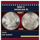1880-s Morgan Dollar $1 Grades ms66