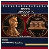 1976-s Proof Lincoln Cent 1c pr70 rd dcam SEGS