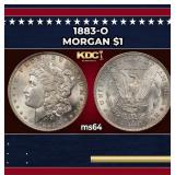 1883-o Morgan Dollar $1 Grades ms64