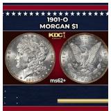 1901-o Morgan Dollar $1 Grades ms62+