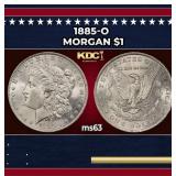 1885-o Morgan Dollar $1 Grades ms63