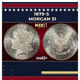 1879-s Morgan Dollar $1 Grades ms63+