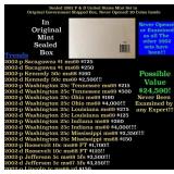 Sealed 2002 United States Mint Set in Original Gov