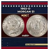 1902-o Morgan Dollar $1 Grades ms64+