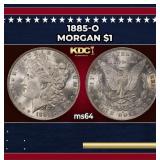 1885-o Morgan Dollar $1 Grades ms64