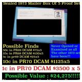 Original sealed box 5- 1973 United States Mint Pro