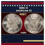 1885-o Morgan Dollar $1 Grades ms64