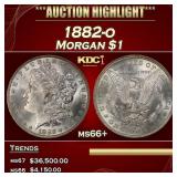 1882-o Morgan Dollar $1 ms66+ SEGS