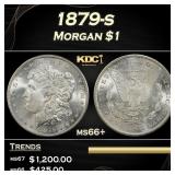 1879-s Morgan Dollar $1 ms66+ SEGS