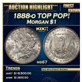 1888-o Morgan Dollar TOP POP! $1 ms67 SEGS