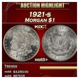 1921-s Morgan Dollar $1 ms65+ SEGS