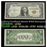 1935A $1 Silver Certificate Hawaii WWII Emergency