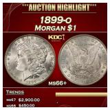 1899-o Morgan Dollar $1 ms66+ SEGS