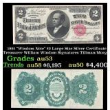 1891 $2 Large Size Silver Certificate "Windom Note