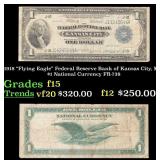 1918 $1 National Currency "Flying Eagle" Federal R