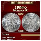 1904-o Morgan Dollar $1 ms66+ SEGS