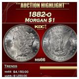 1882-o Morgan Dollar $1 ms66 SEGS
