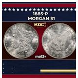 1885-p Morgan Dollar $1 Grades Select+ Unc