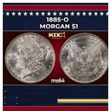 1885-o Morgan Dollar $1 Grades Choice Unc