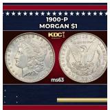 1900-p Morgan Dollar $1 Grades Select Unc