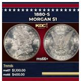 1880-s Morgan Dollar $1 ms66+ SEGS