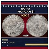 1901-o Morgan Dollar $1 Grades GEM+ Unc