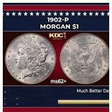1902-p Morgan Dollar $1 Grades Select Unc