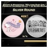 Snoopy & Woodstock "Welcome Baby Girl" Peanuts Col