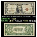 1935A $1 Silver Certificate Hawaii WWII Emergency